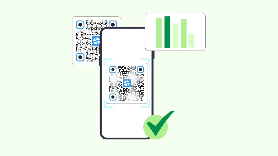 Dynamic QR Codes allow you to track and iterate QR Campaigns