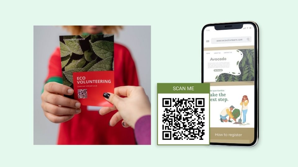 Use QR Codes to link to your brochure