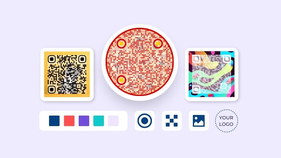 Customize the background of the QR Code