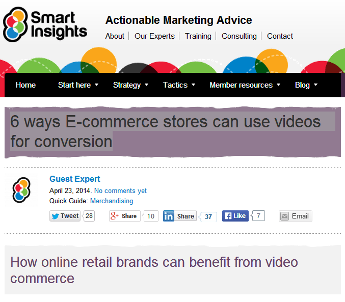 6 ways E-commerce Stores can use Videos for Conversion