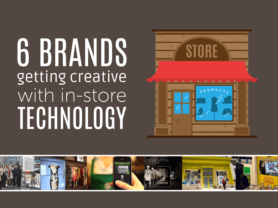 6 Brands getting Creative with In-Store Retail Technology