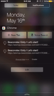 Beaconstac-Eddy-blog-iOSnotification-Gototodaytab-ChooseChrome-ChromenotificationsforiOS