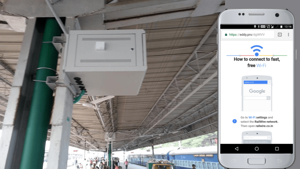Google uses Beaconstac beacons at railway stations in India