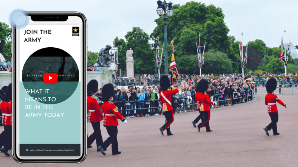 Eddystone beacon use cases and iBeacon 2018: Armed forces use Beaconstac to recruit more people in the army