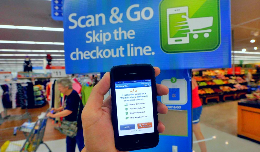 Walmart's Scan and Go technology using QR codes to boost millennial engagement