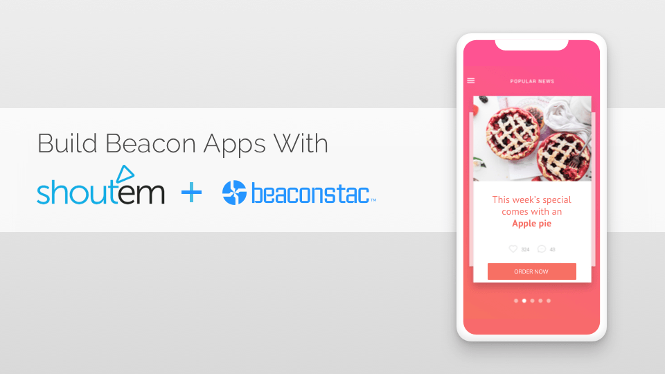 Beacon app builder for Android and iOS