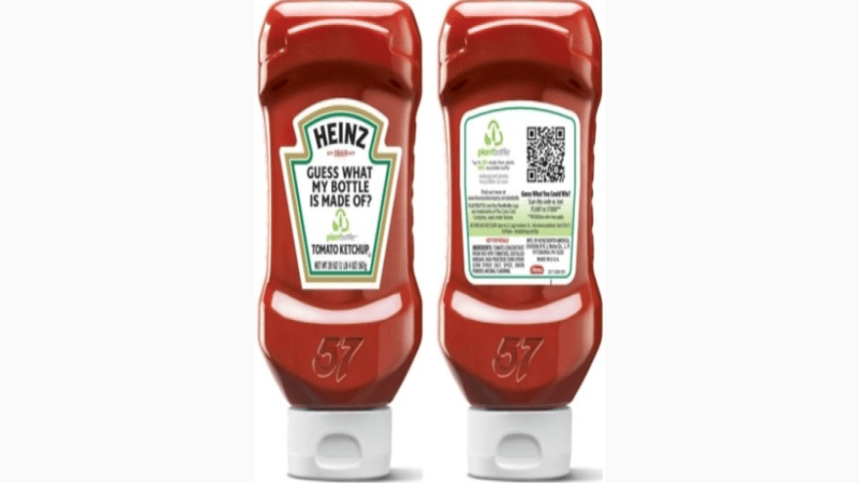 QR Codes on Product Packaging as used by Heinz
