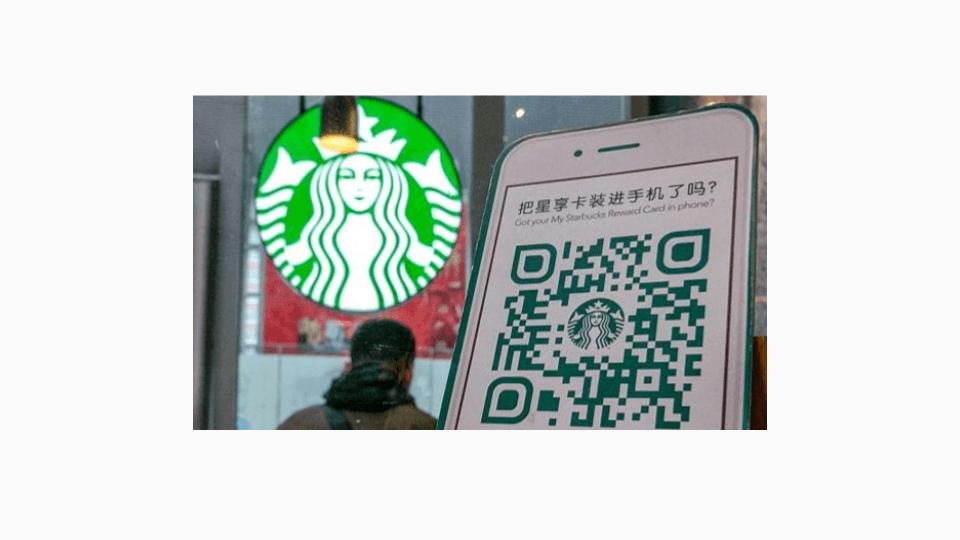 Starbucks increases sales with QR Codes