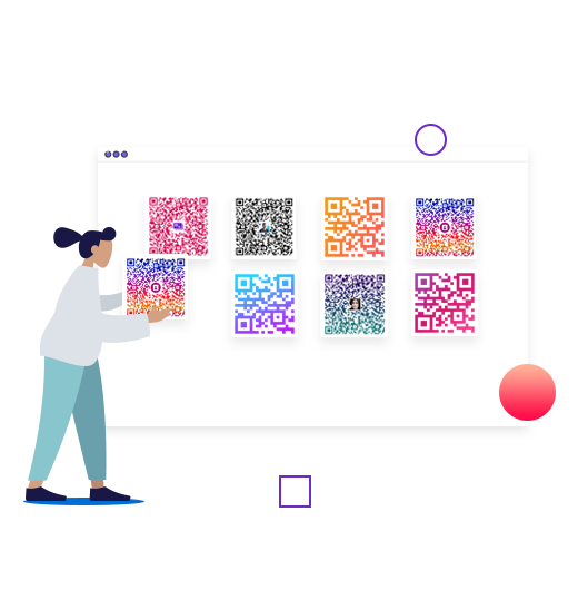 Customize QR Codes by adding colors