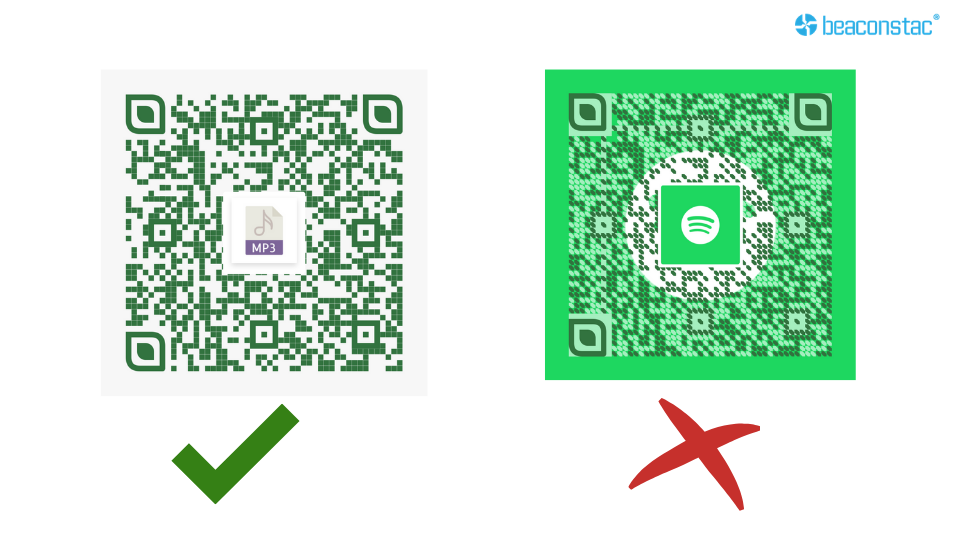 Over customization of the QR Code