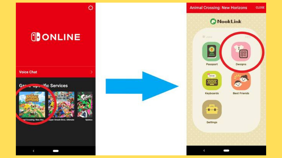 QR Codes for gaming applications like Animal Crossing: New Horizon
