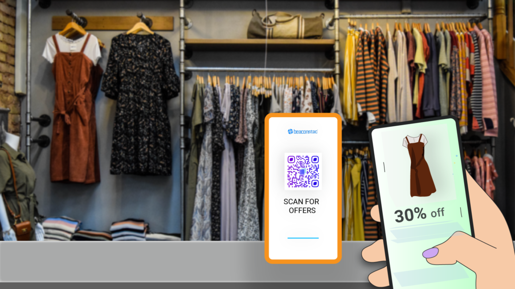 DTC QR Codes within stores to improve customer experience