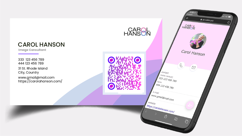 Customer Spotlight: How an image consultant leverages QR Codes