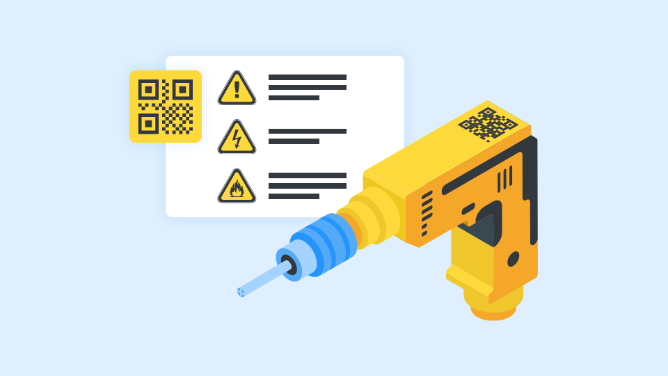 QR Codes to share product safety information & disclosures
