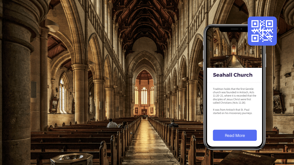 Use QR Codes for churches to provide historic facts