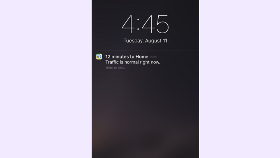 Use geofence for time sensitive notifications