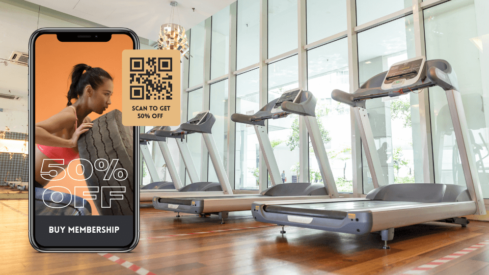 QR Codes for gyms for easy marketing