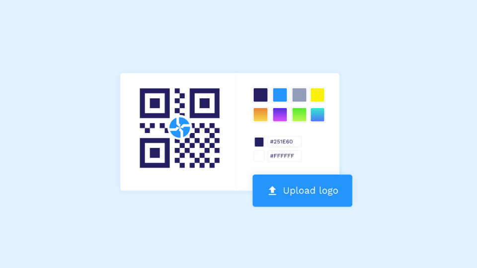 QR Codes on business cards are easy to set up