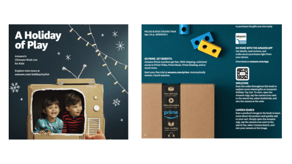 Amazon's Holiday of Play QR Codes