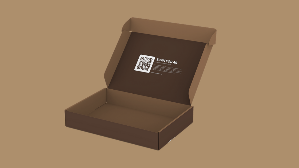 Augmented reality using connected packaging