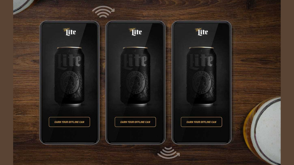 Miller Lite used CPG QR Codes for their marketing campaign