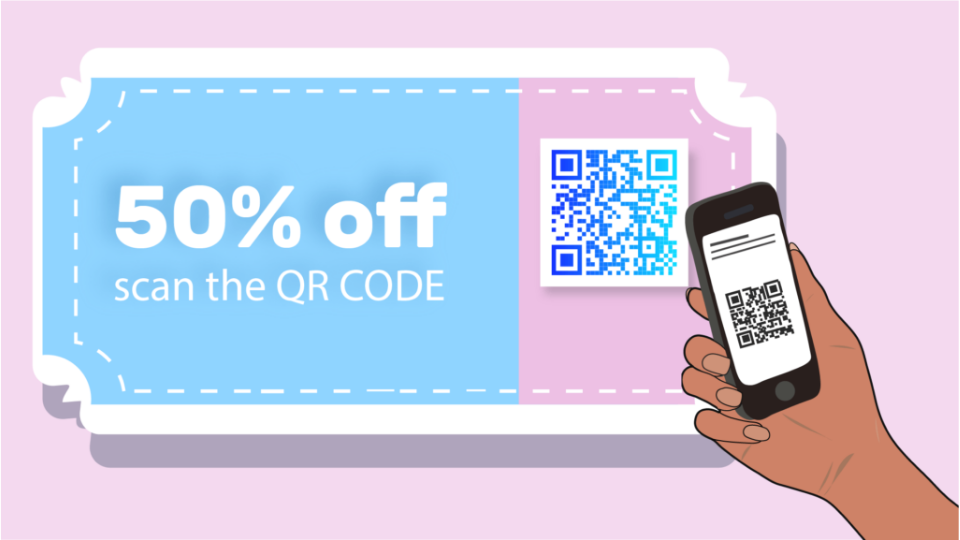 QR Codes for loyalty coupons