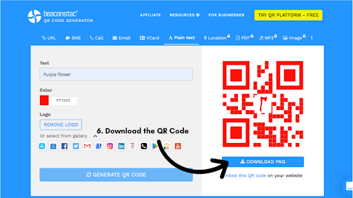 Download and deploy the QR Code