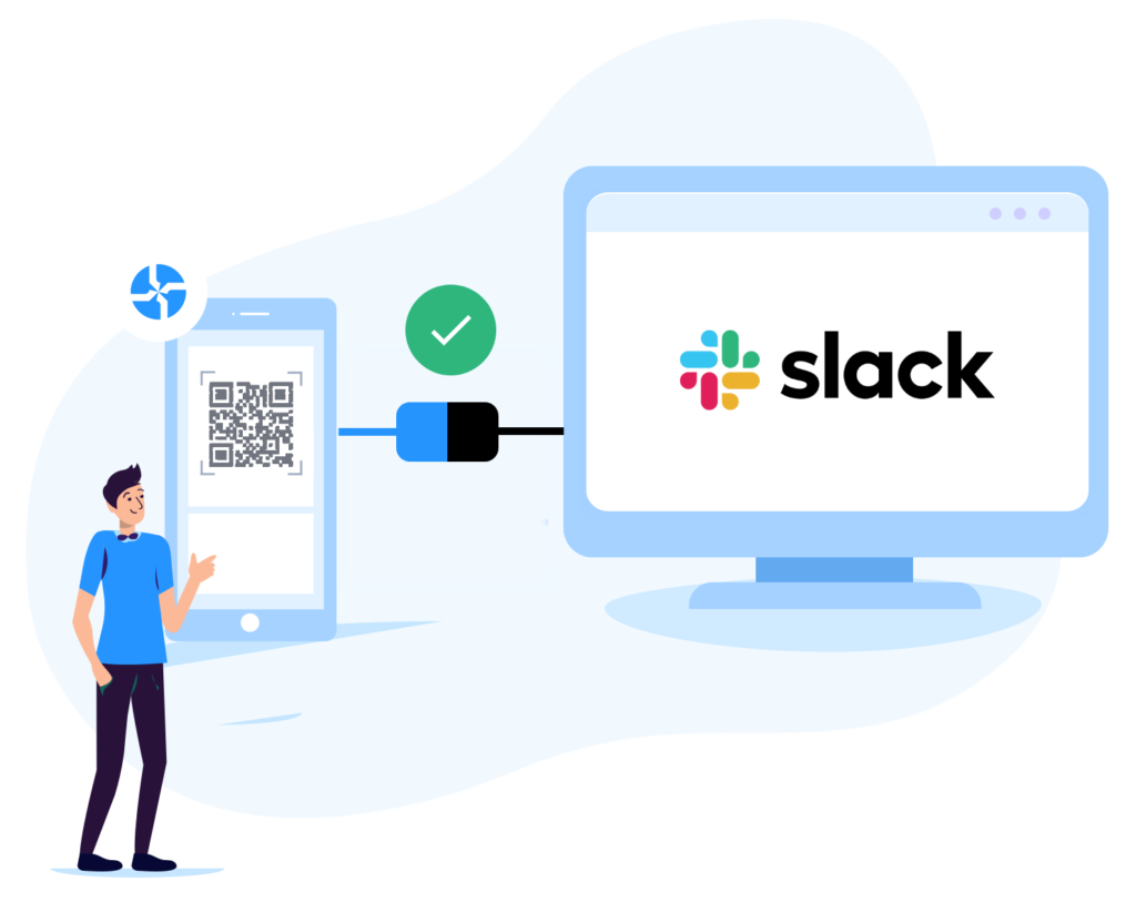 Connect Beaconstac to your Slack workspace and be notified everytime a user scans your QR Codes. 