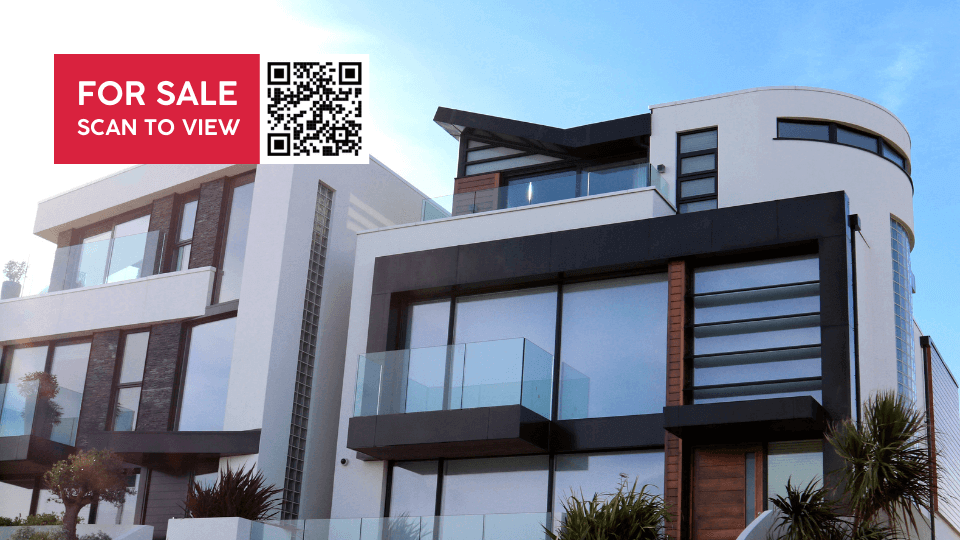 YouTube QR Code on real estate signs to offer convenient virtual home tours