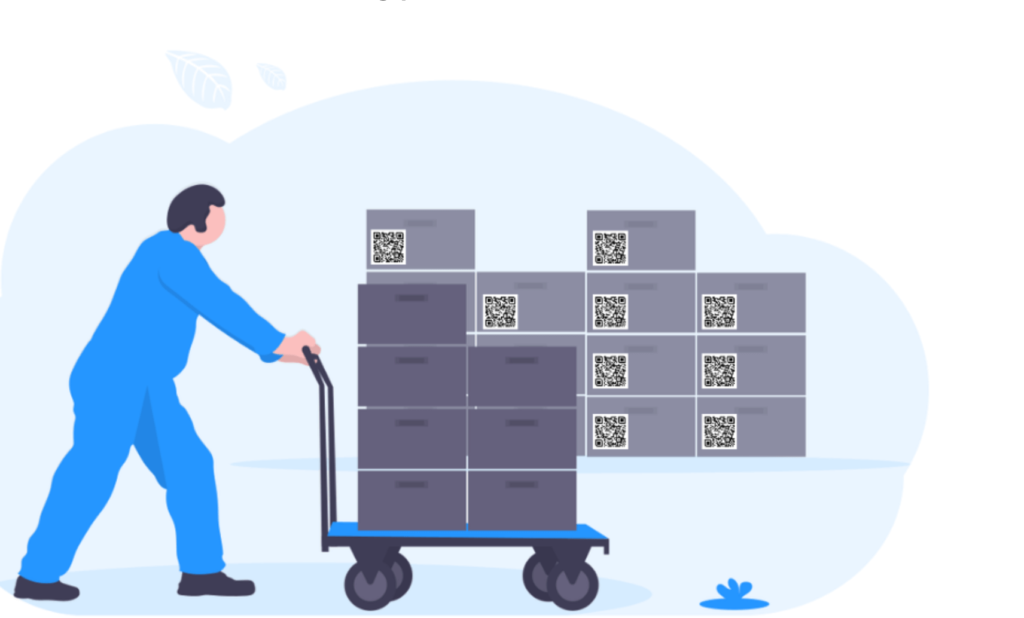 Track assets in real-time with QR Codes for inventory management