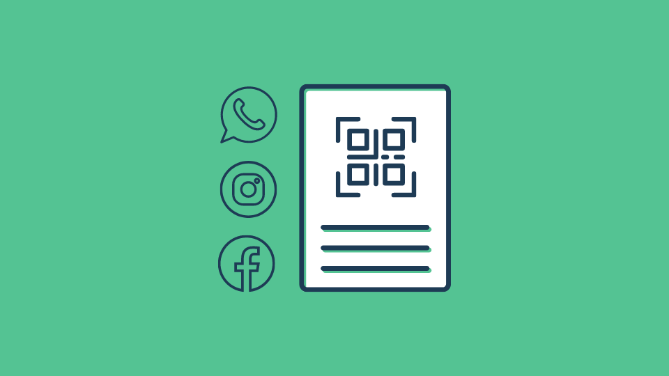 Increase social followers & engagement with social media QR Codes