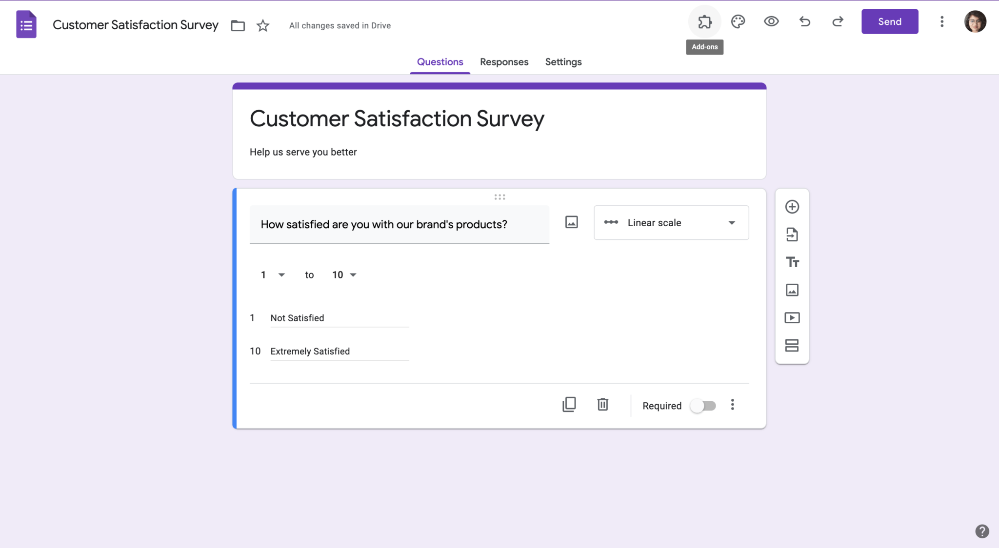 Create your Google Form