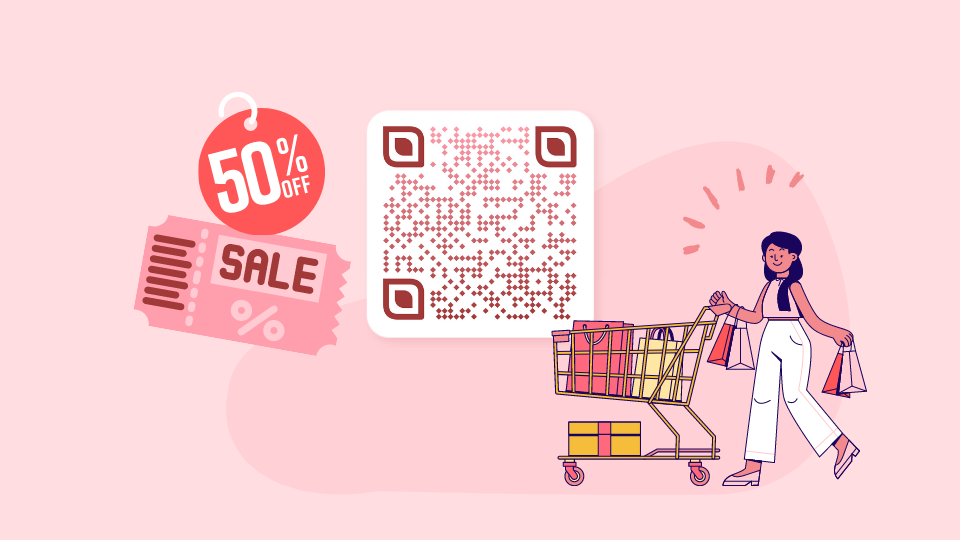 Make it easy for customers to grab a QR Code coupon redemption