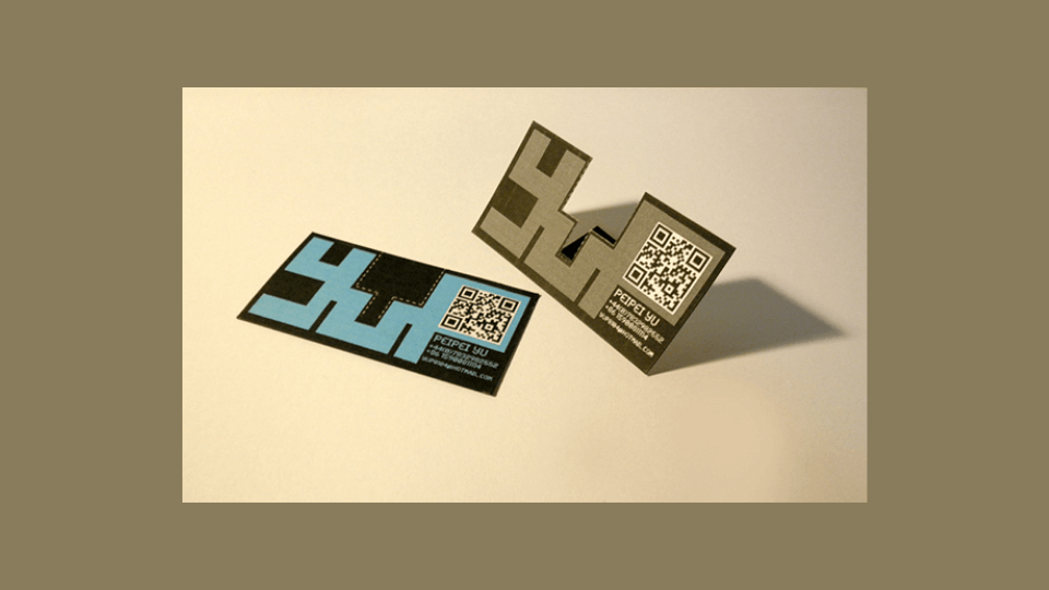 Stand-alone business card design