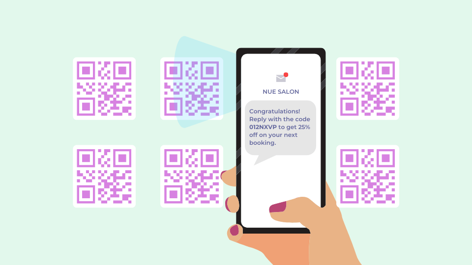 Marketing firms generate bulk SMS QR Codes to help their clients deliver coupons to customers
