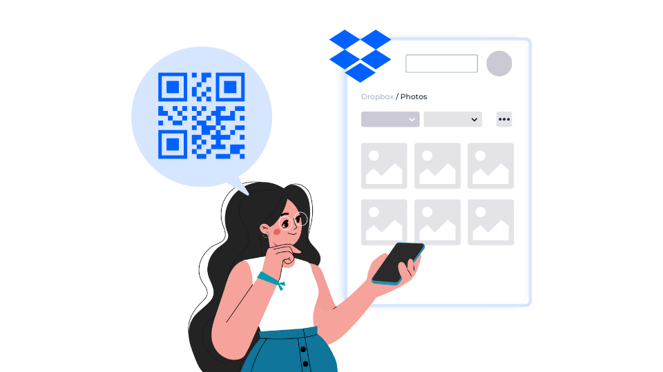 How to Make a QR Code for a File or Folder in Your Dropbox Account