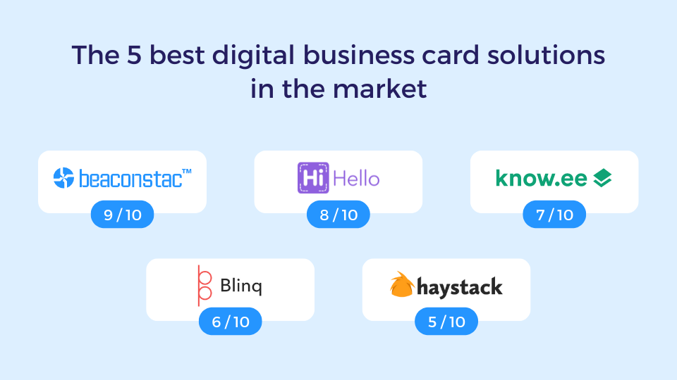 The 5 best digital business card generators on our list