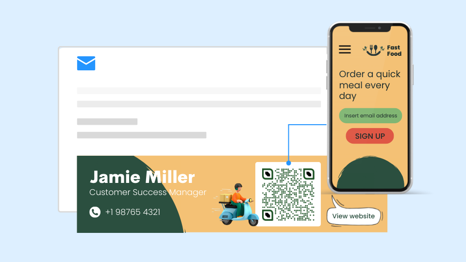 Create a custom landing page QR Code for better conversion