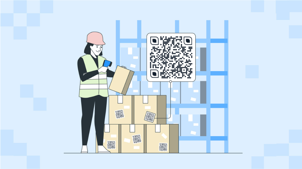 QR codes for asset tracking and management