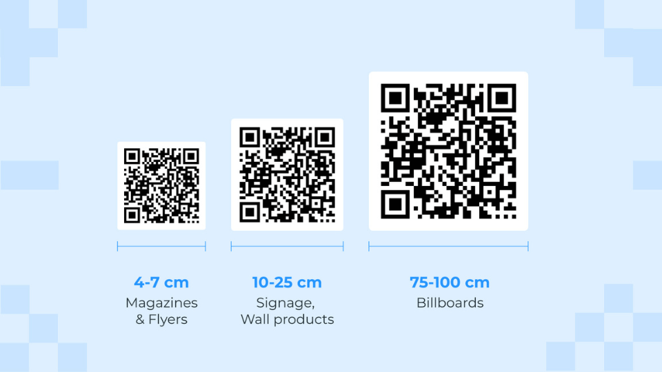 Check high resolution QR Code requirements for better scannability.