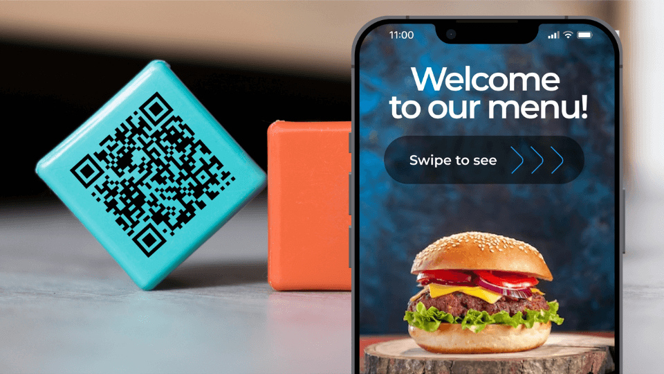 Try using High Resolution QR Codes for menus