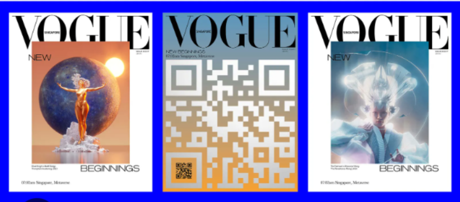 You can check out the Vogue Magazine QR Code 