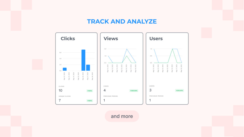 Track your link page