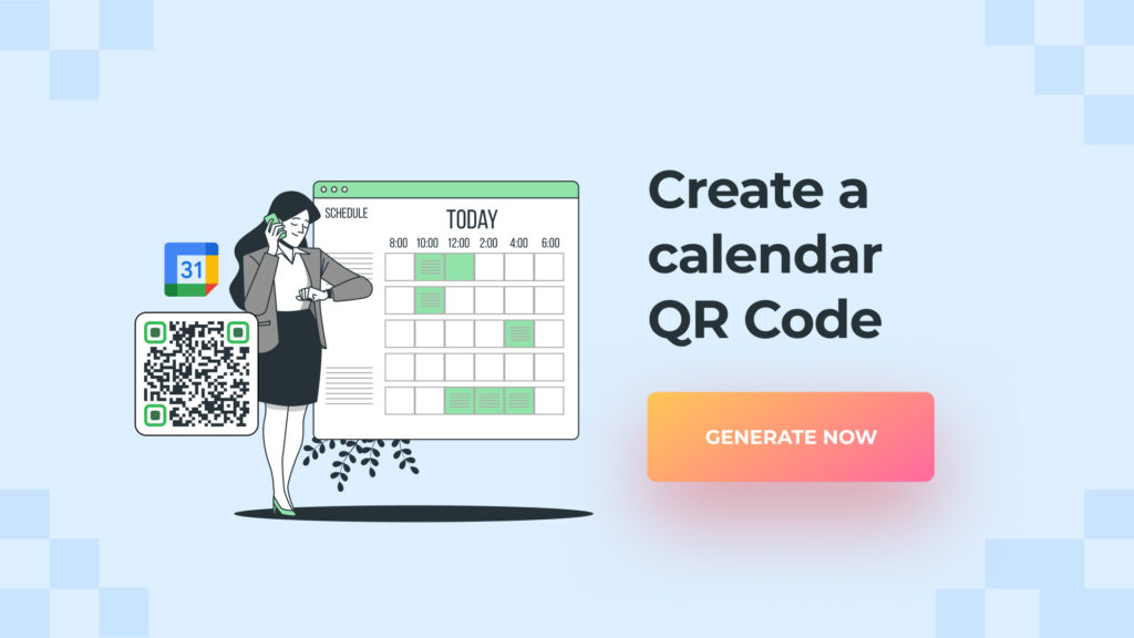 Create a Google Calendar QR Code with Beaconstac's QR Code maker