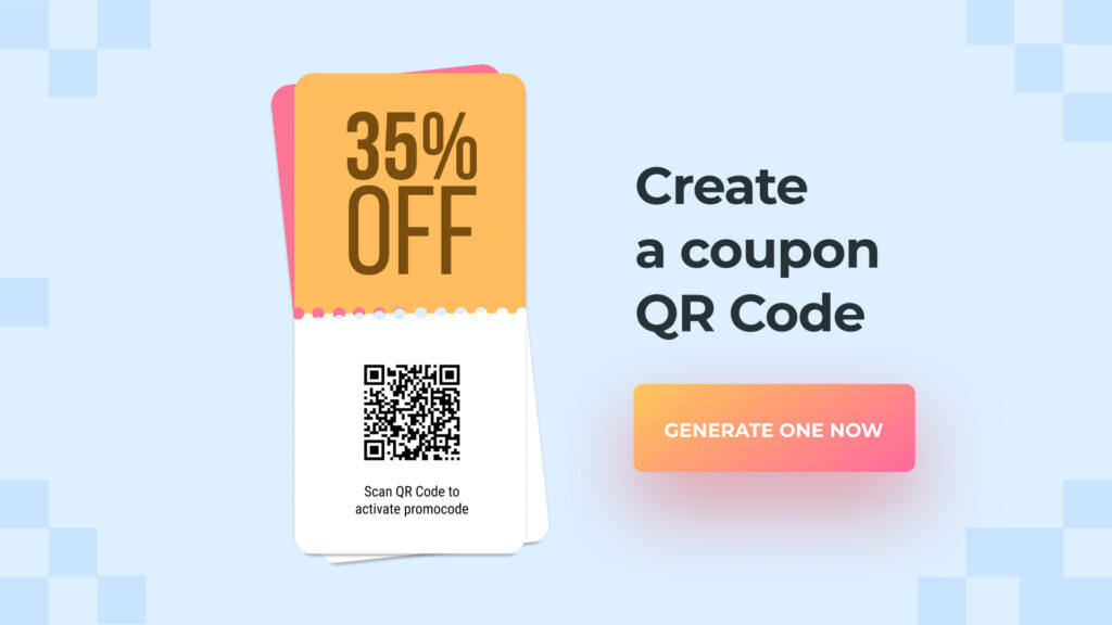 Create coupon QR Codes with Beaconstac's QR Code maker
