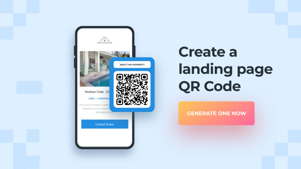 Create a QR Code for landing page using Beaconstac's QR Code maker