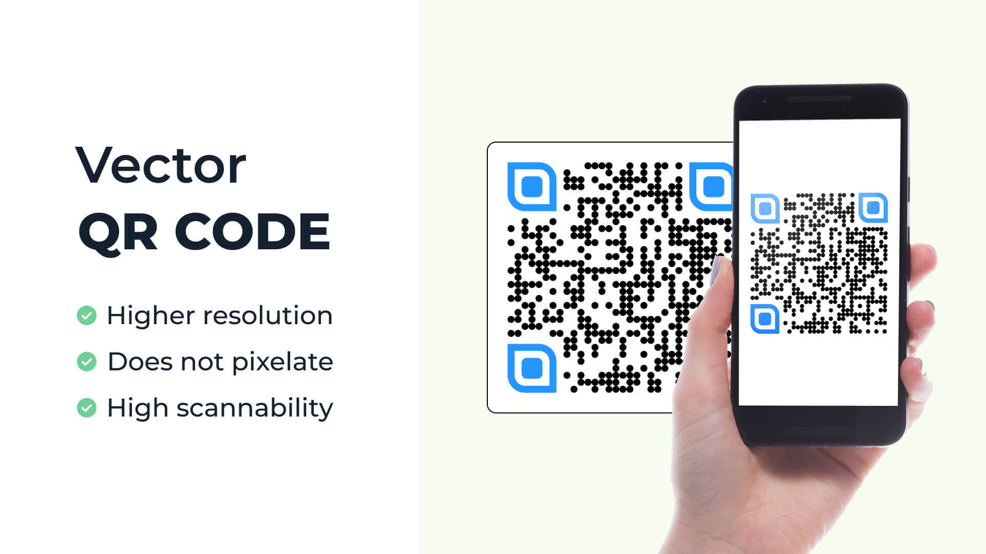 Marketing growth with the power of vector QR Codes