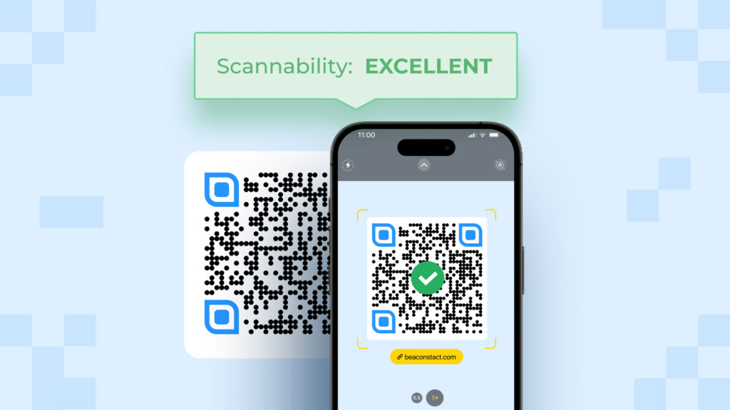 Beaconstac's QR Codes ensure scannability at all times