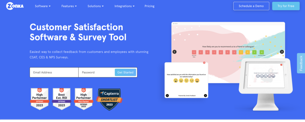 Customer satIsfaction and survey tool