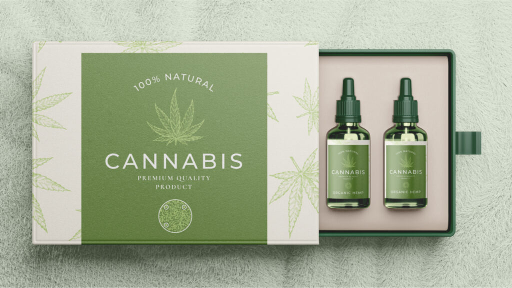 QR Codes on CBD product packaging